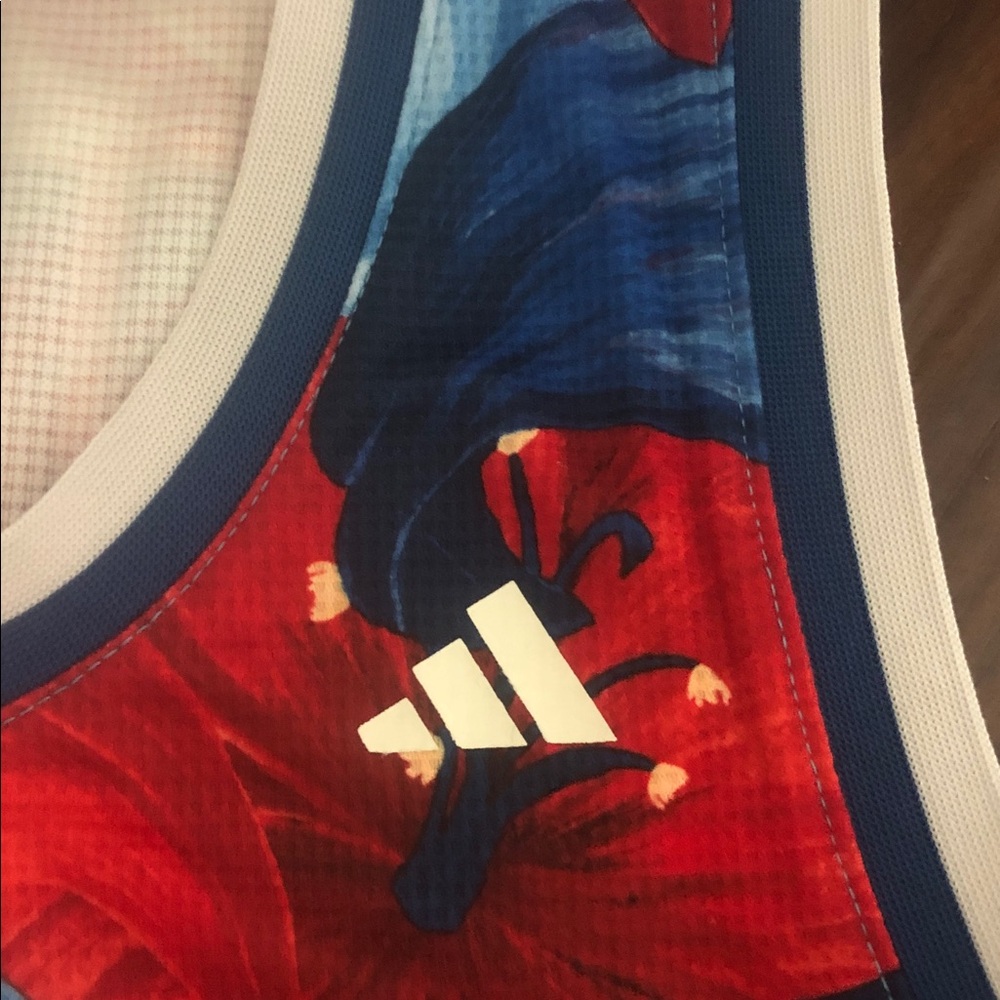 New Farm Rio adidas Tropical Floral Jersey  Tank - Picture 9 of 16